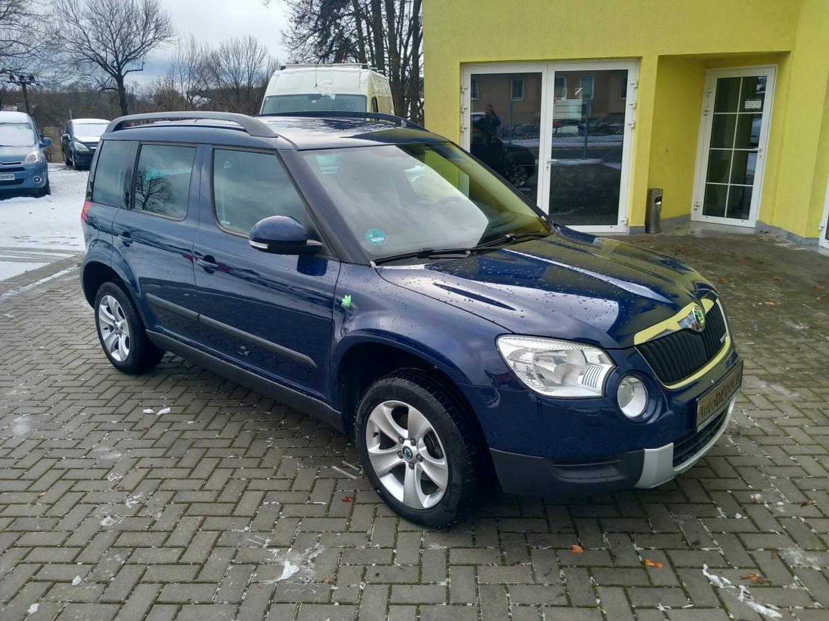 Škoda Yeti 1,6TDi TOP STAV 1.MAJITEL